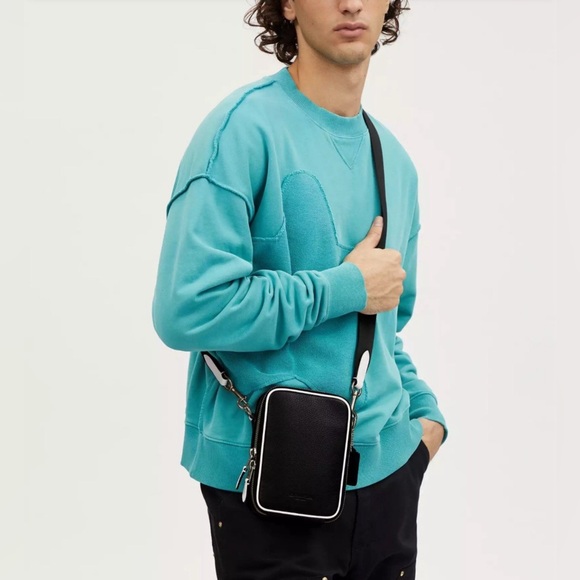 Coach Unisex Santon Crossbody Bag - Picture 6 of 14